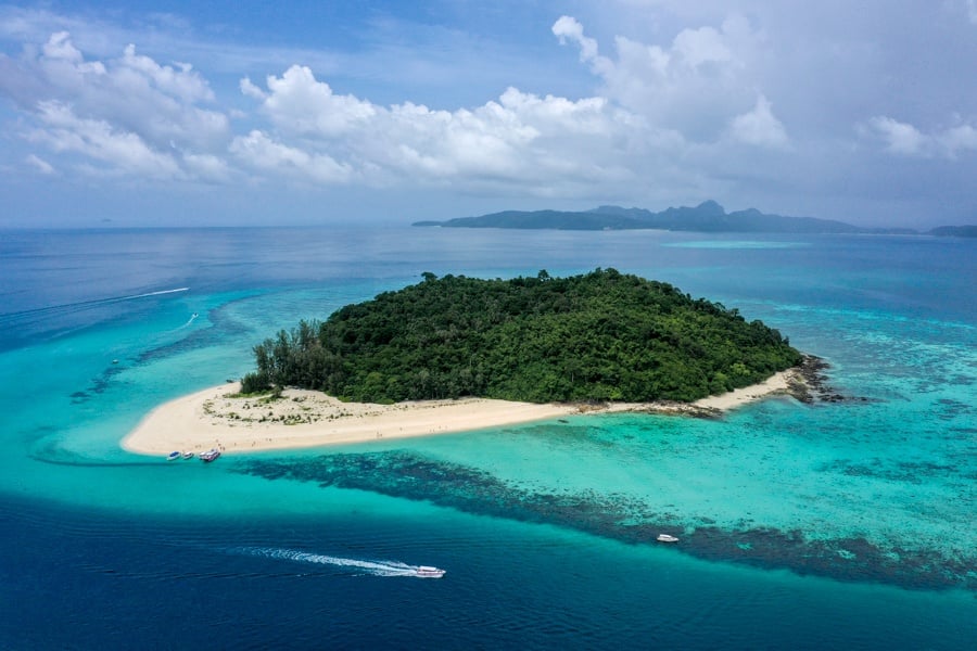 Bamboo Island Koh Phai Drone