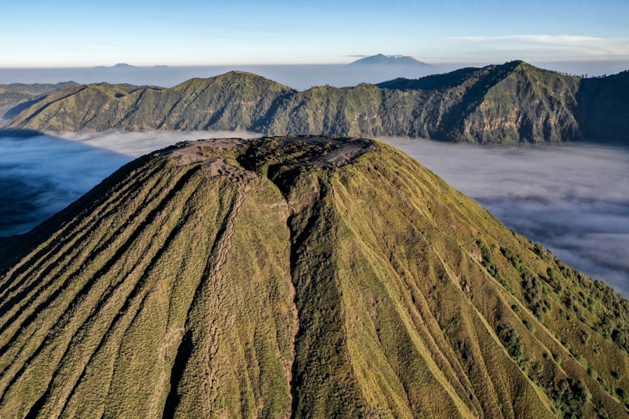 Mount Batok Drone