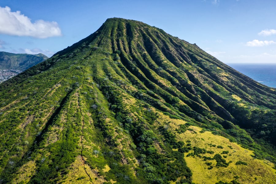 Koko Head Hike Koko Crater Trail Volcano Oahu Hawaii