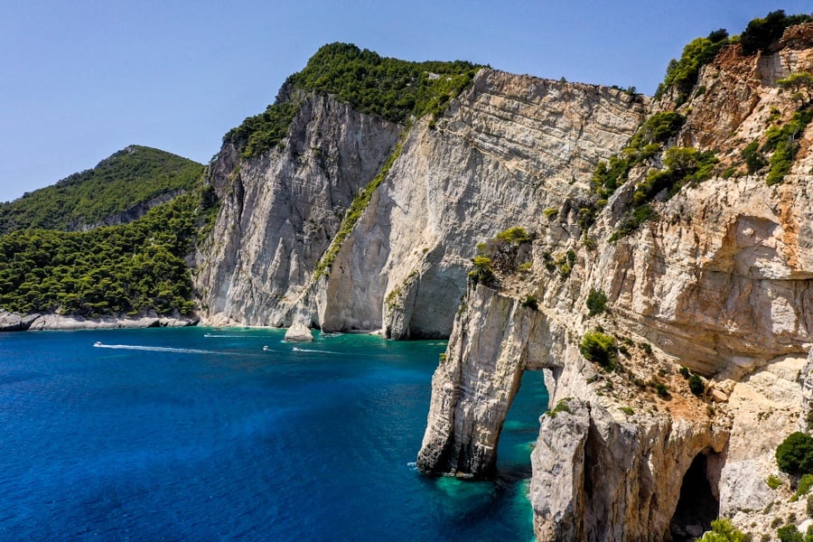 Zakynthos Greece Island Travel Guide Zakinthos Zante Keri Caves Arch