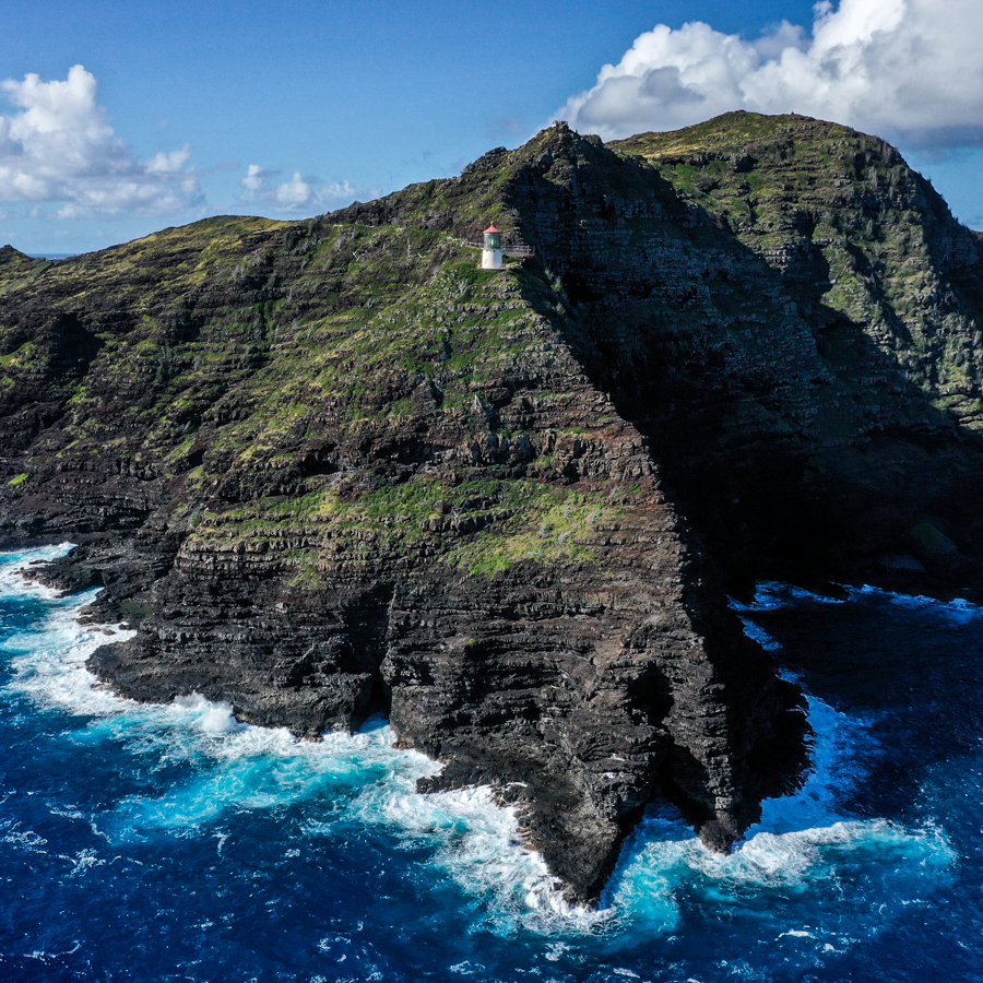 Makapuu Lighthouse Trail Drone