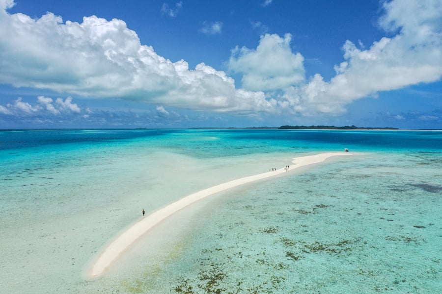 Rock Islands Palau Boat Tour Island Hopping Long Beach Sandbar