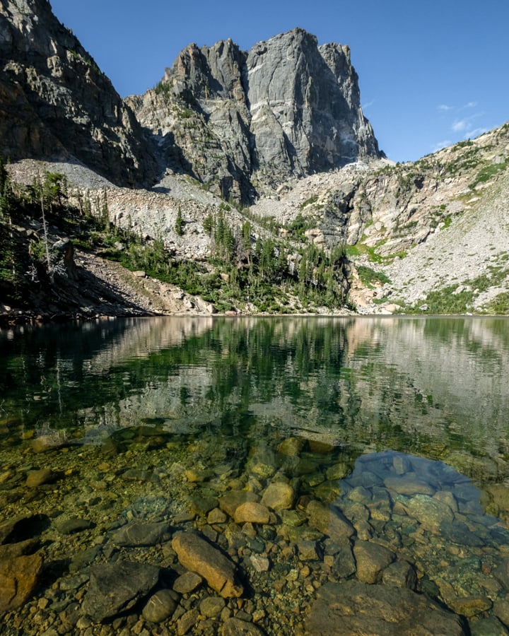 Emerald Lake Colorado Trail Hike Rocky Mountain National Park Estes