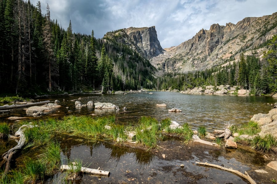 Dream Lake Colorado Trail Hike Rocky Mountain National Park Estes