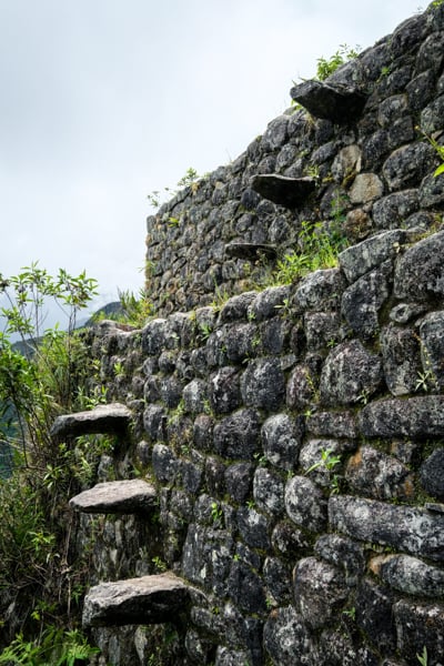 Huayna Picchu Hike Machu Picchu Stairs Of Death Peru Wayna Picchu Mountain