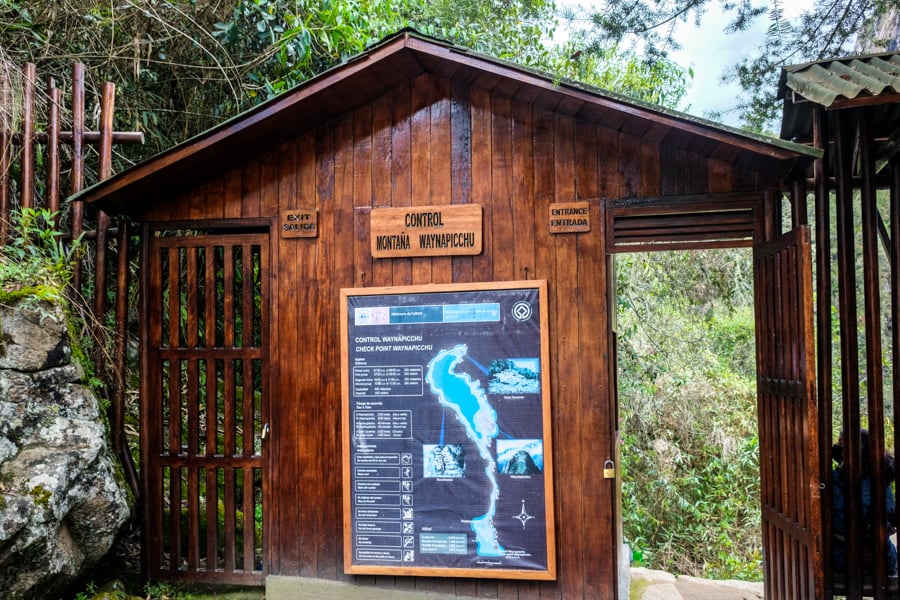 Huayna Picchu Entrance Gate