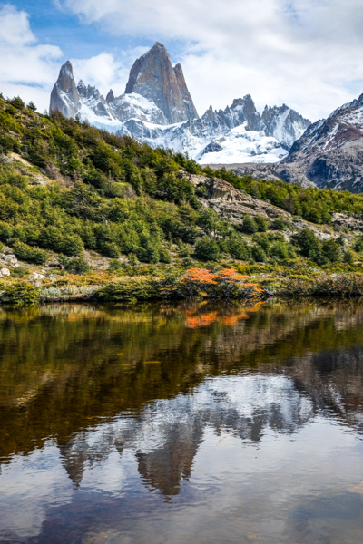 Mount Fitz Roy Patagonia Laguna De Los Tres Hike El Chalten Argentina