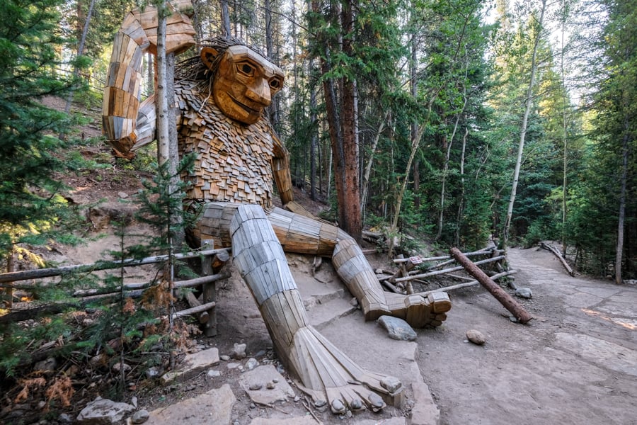 Breckenridge Troll Hike Isak Heartstone Location Directions Colorado