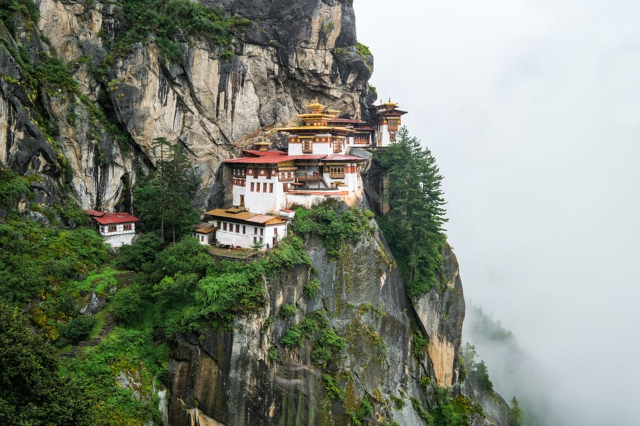 Tigers Nest Monastery Hike Bhutan Paro Taktsang