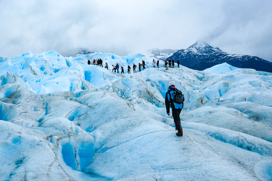 Perito Moreno Glacier Walkway Ice Trek Hike El Calafate Argentina Patagonia