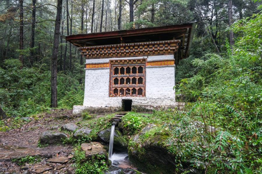 Trekking Path Trail Start Stream Stupa