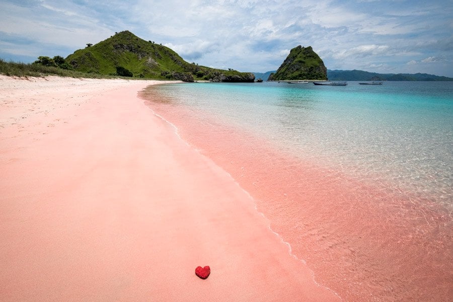 Pink Beach Komodo Island Indonesia Labuan Bajo Flores