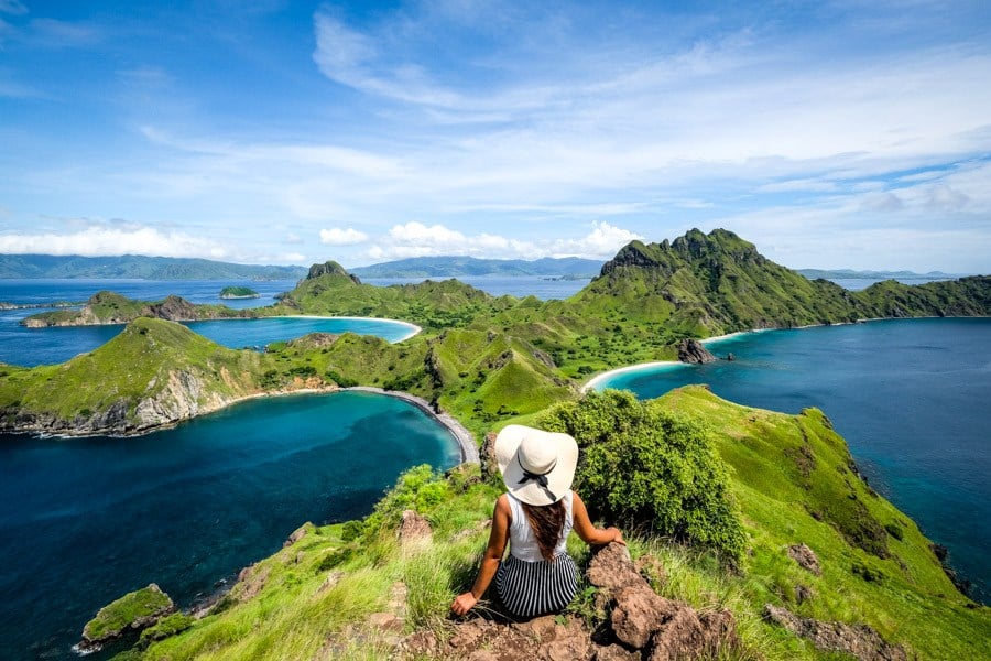 Komodo Island In Komodo National Park Indonesia