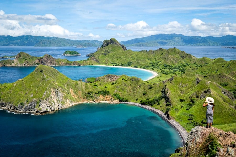 Padar Island in Komodo Indonesia