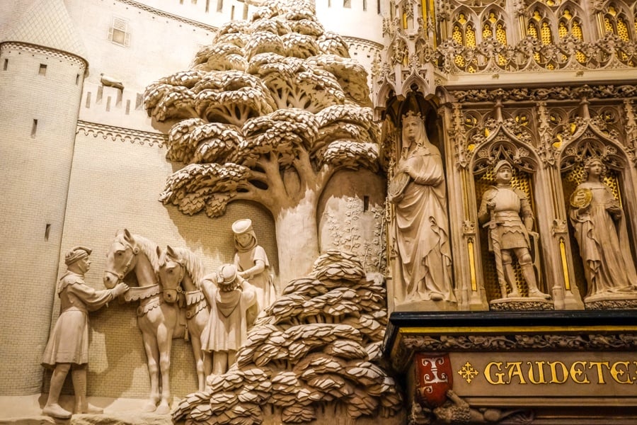 Stone Carving Sculpture Inside Interior