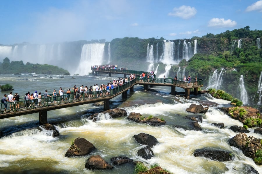 Iguazu Falls Argentina Brazil Side Waterfall Travel Guide Blog