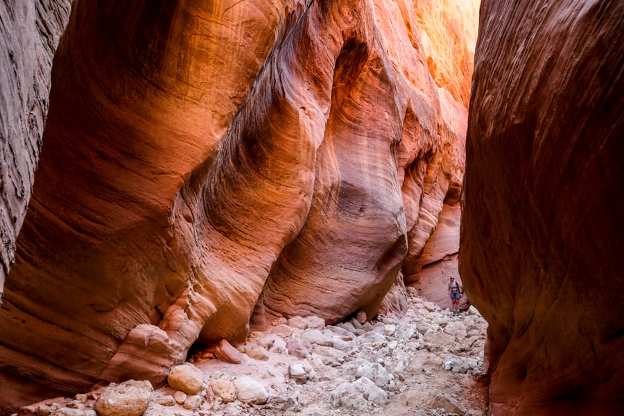 Wire Pass To Buckskin Gulch Slot Canyon Utah