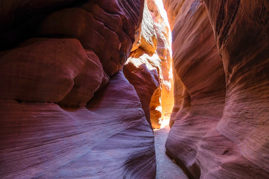 Wire Pass To Buckskin Gulch Slot Canyon Utah