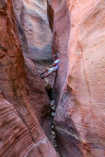 Red Hollow Slot Canyon Hike Orderville Utah