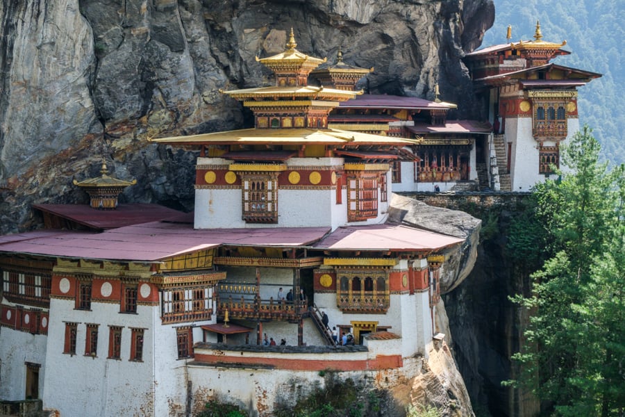 Tigers Nest Monastery Hike Bhutan Paro Taktsang