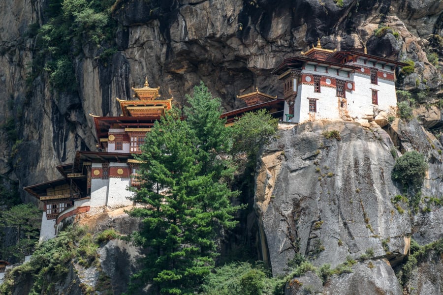 Tigers Nest Monastery Hike Bhutan Paro Taktsang