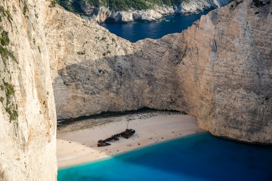 Zakynthos Greece Island Travel Guide Zakinthos Zante Navagio Beach Shipwreck Viewpoint