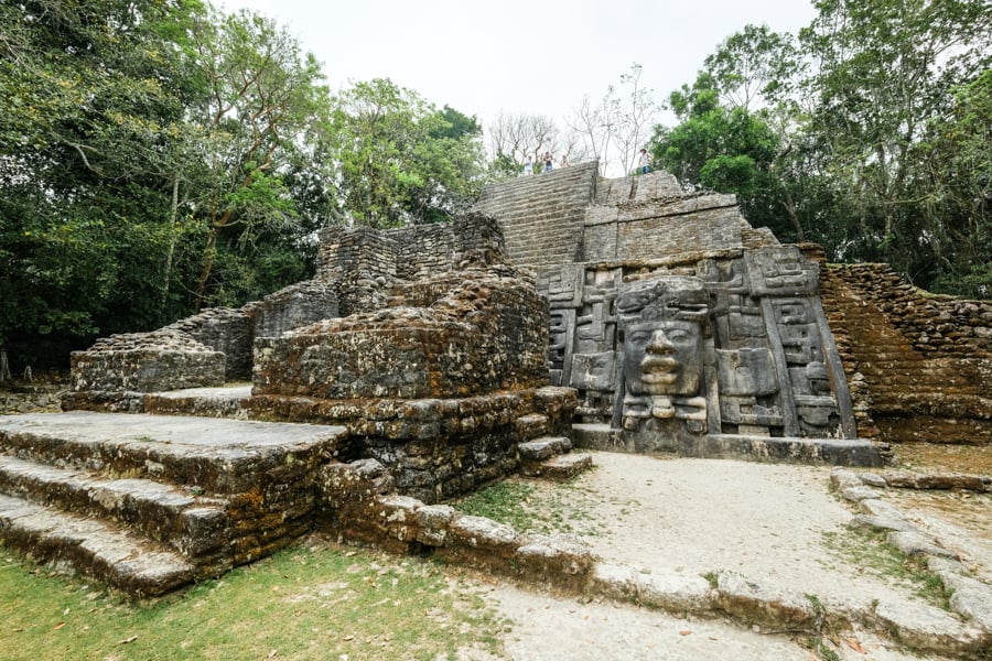 Mask Temple Pyramid