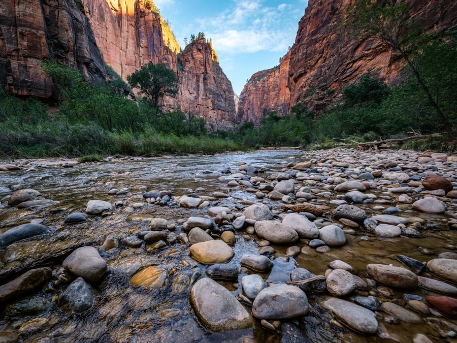 Best Hikes In Zion National Park Utah Trails Riverside Walk