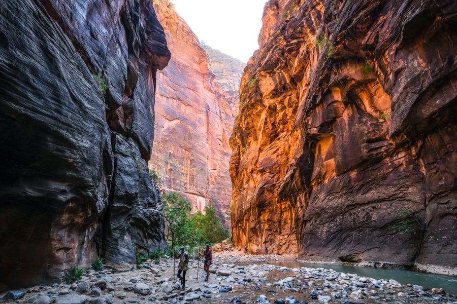 The Narrows Zion National Park