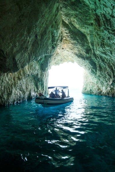 Marathonisi Caves