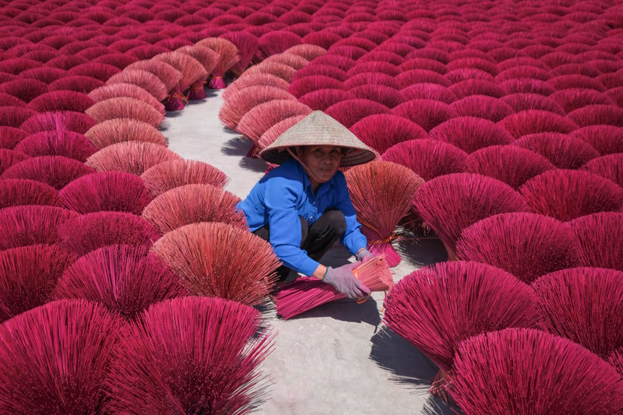 Incense Village Vietnam Quang Phu Cau Tour From Hanoi