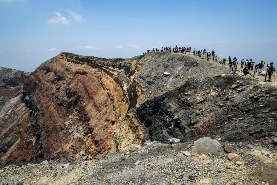 Crater rim