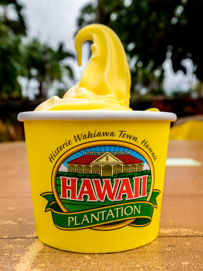 Dole Whip Dole Plantation Hawaii