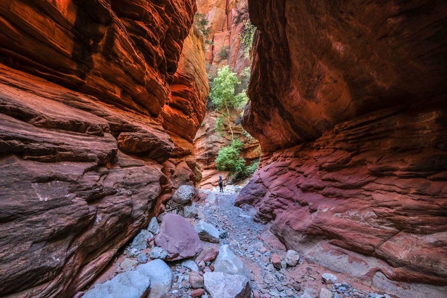 Spring Creek Slot Canyon