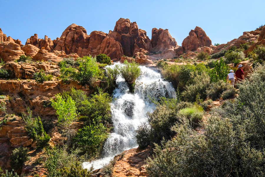 Faux Falls Waterfall