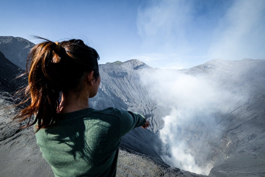 Mount Bromo Crater