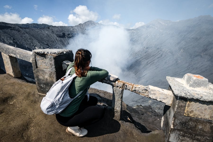 Mount Bromo Crater