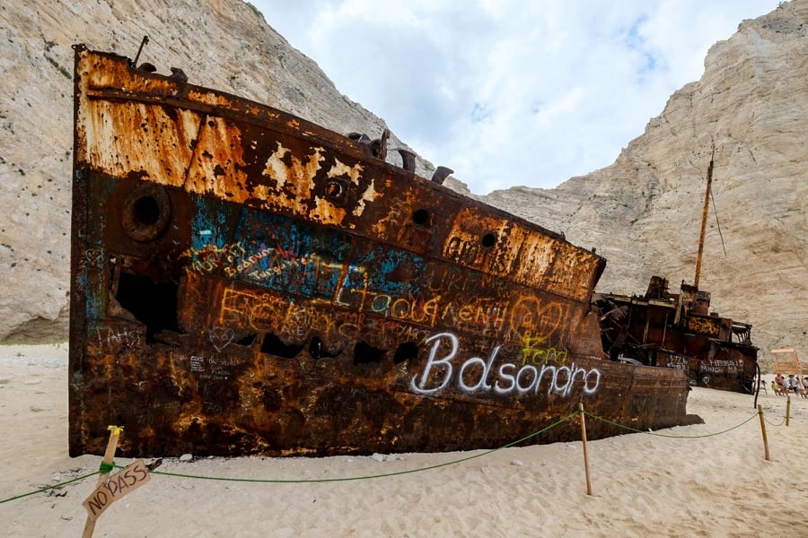 Navagio Shipwreck Beach