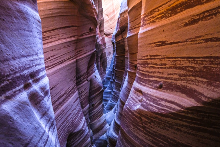 Best Slot Canyons In Utah Zebra Escalante