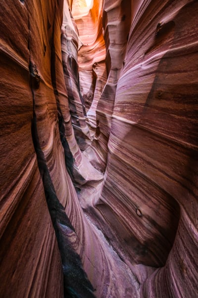 Zebra Slot Canyon Escalante Utah