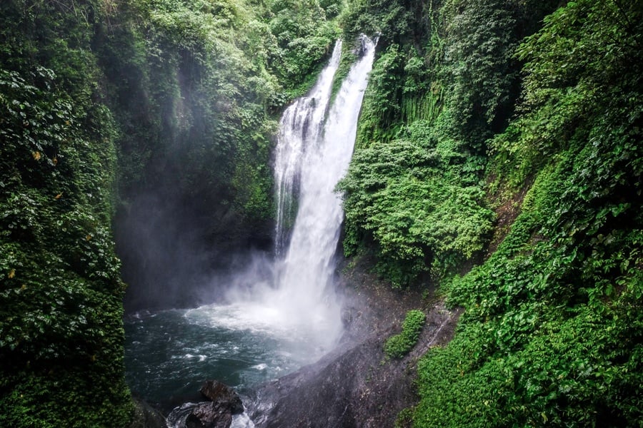 Aling Aling Waterfall in Bali