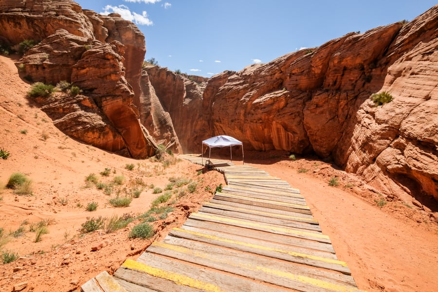 Hiking Path Stairs