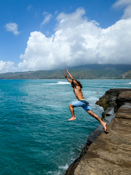 China Walls Cliff Jumper