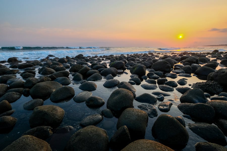 Yeh Leh Beach Sunset