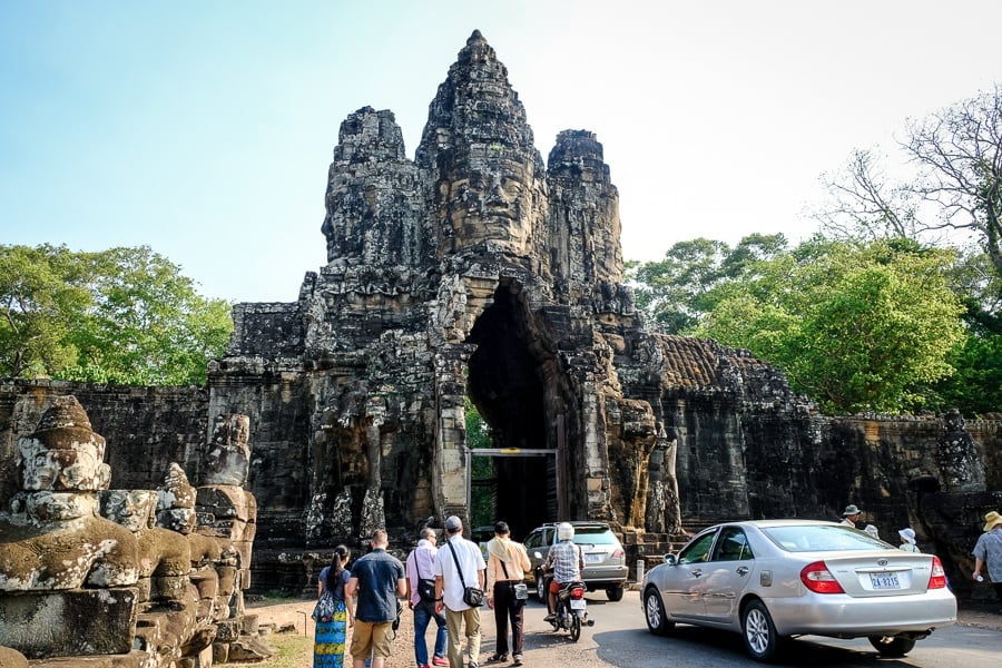 Angkor Thom gate