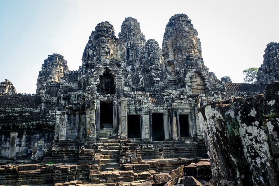 Bayon temple doorways