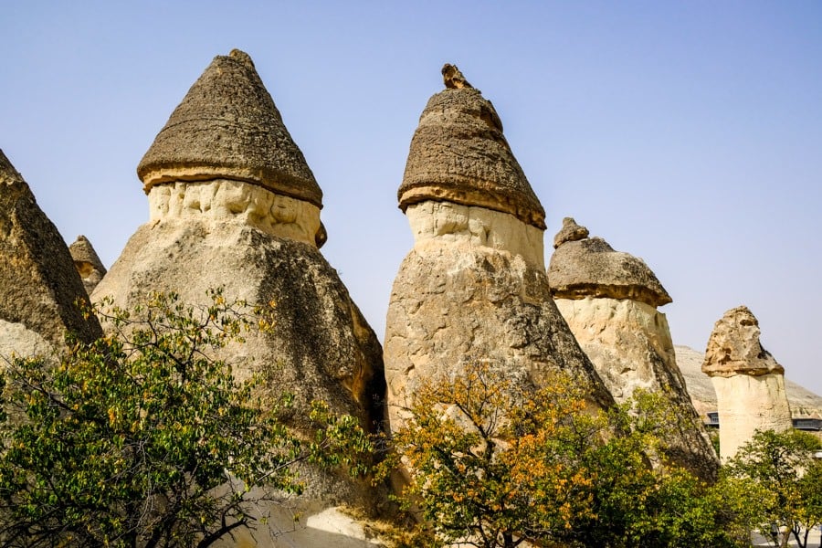 Monks Valley Pasabag in Cappadocia Turkey