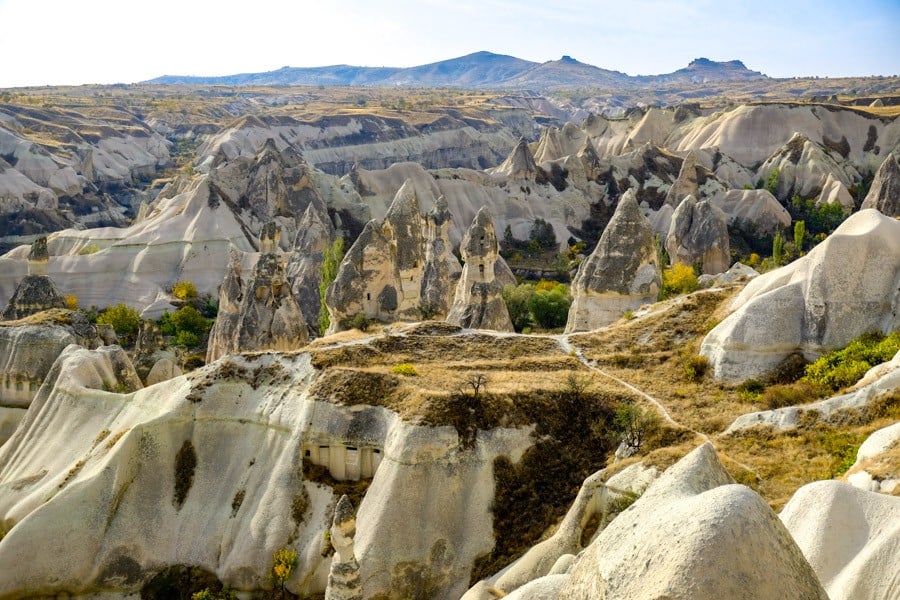 Pigeon Valley in Cappadocia Turkey