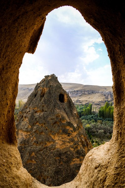 Selime Monastery window