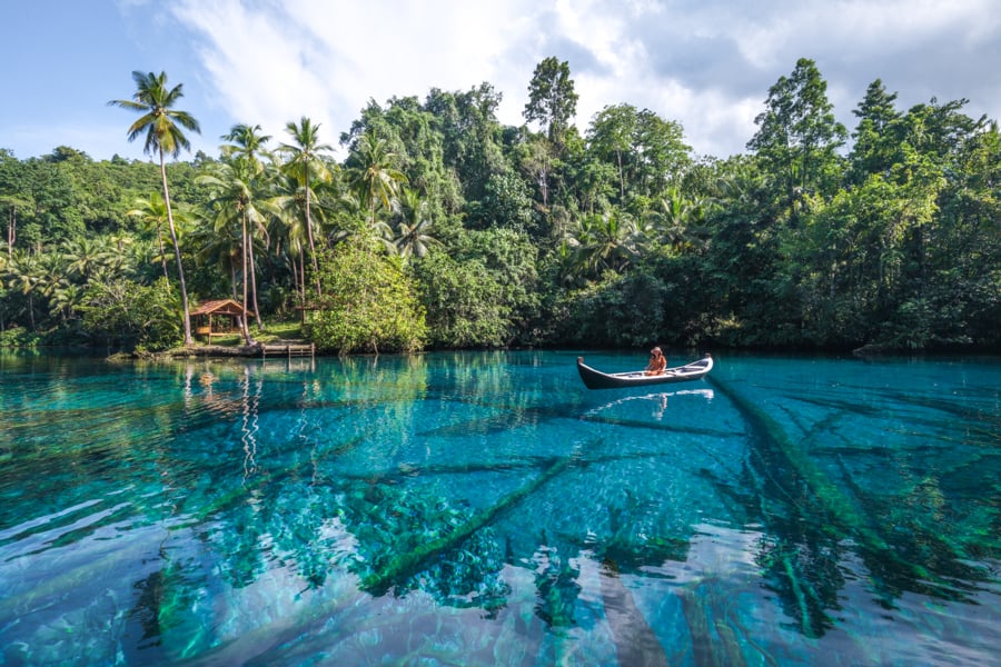 Paisu Pok Lake Paisupok Banggai Sulawesi Indonesia